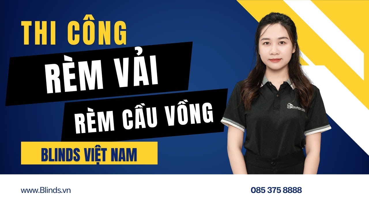 |Blinds.vn| Thi công rèm vải và rèm cầu vồng Hàn Quốc tại Quận 7