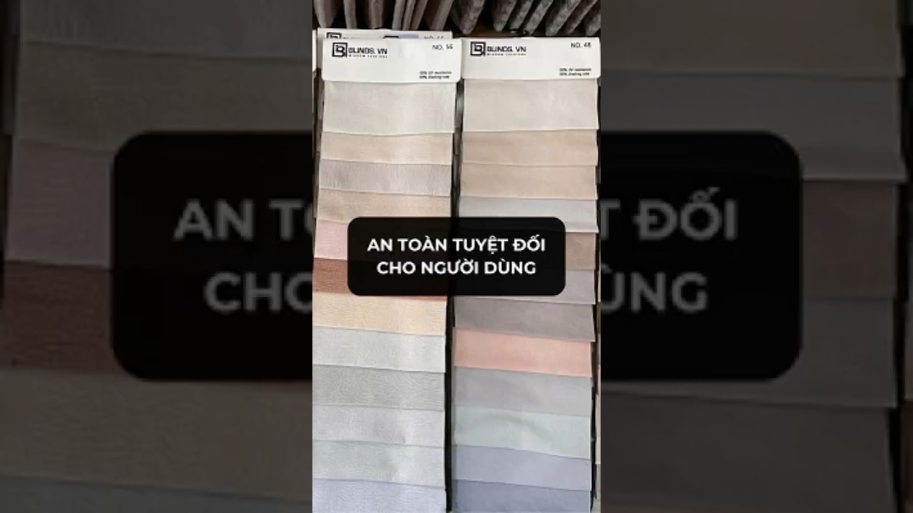 |Rèm cửa Blinds| Bộ sưu tập mới của Blinds an toàn tuyệt đối #blinds #remcuadep  #remvai