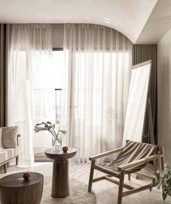 giá rèm vải 2 lớp đẹp