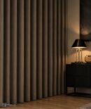 Rèm vải Taupe Shadow trầm sang cho căn hộ