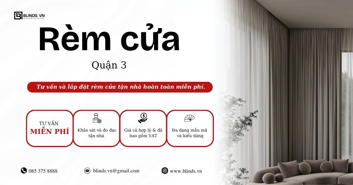 rèm cửa quận 3