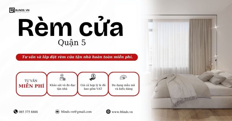 rèm cửa quận 5