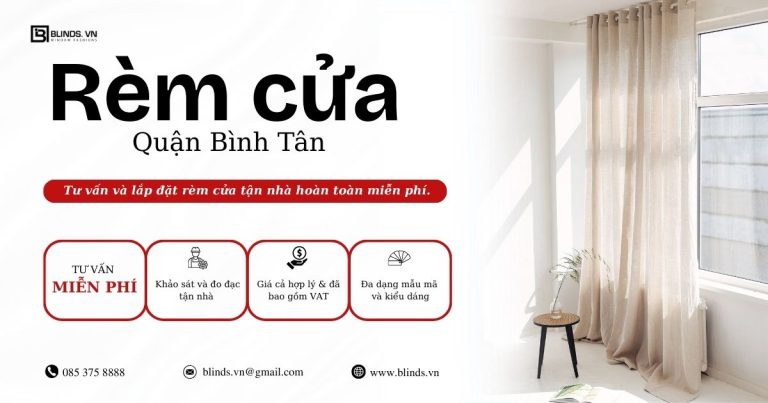 rèm cửa quận bình tân