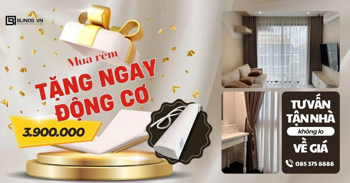 Khuyến mãi rèm cửa