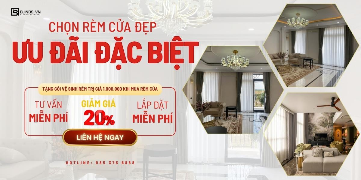 Báo giá rèm cửa - Ưu đãi đặc biệt 