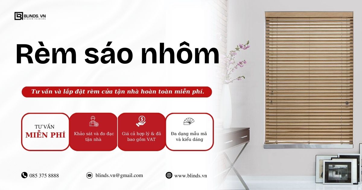 bảng báo giá rèm nhôm