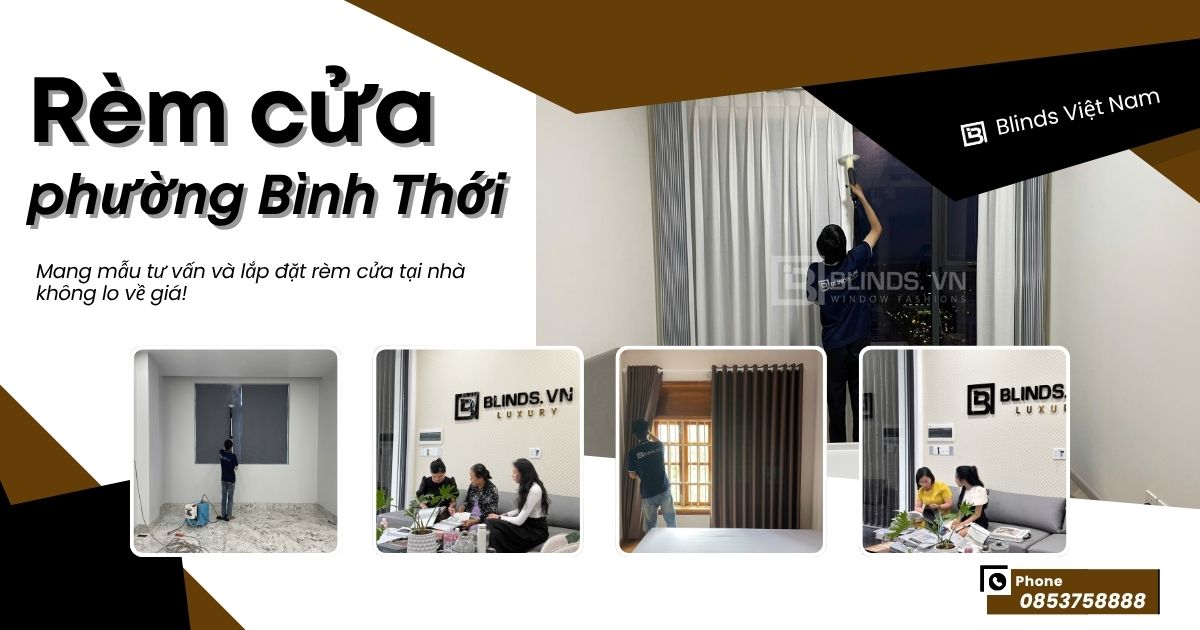 rèm cửa phường bình thới quận 11