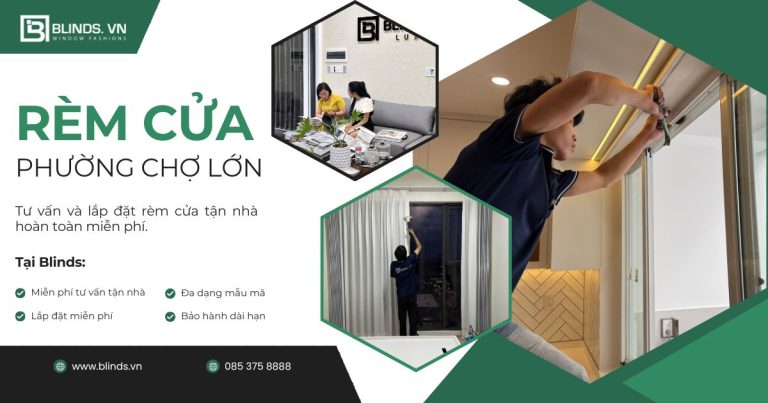 rèm cửa phường chợ lớn quận 5