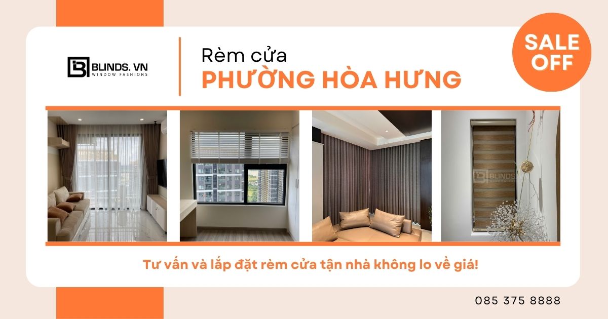 rèm cửa phường hòa hưng quận 10