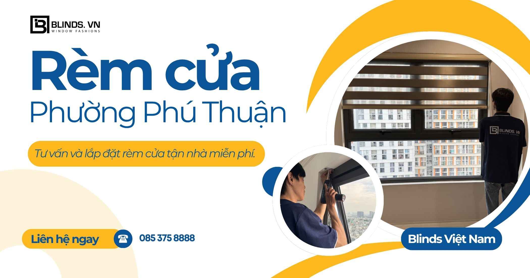 Rèm cửa phường Phú Thuận - Quận 7