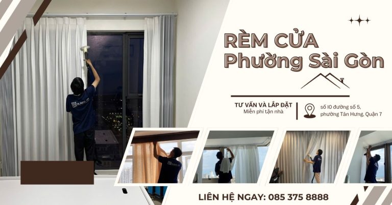 Rèm cửa phường Sai Gòn quận 1