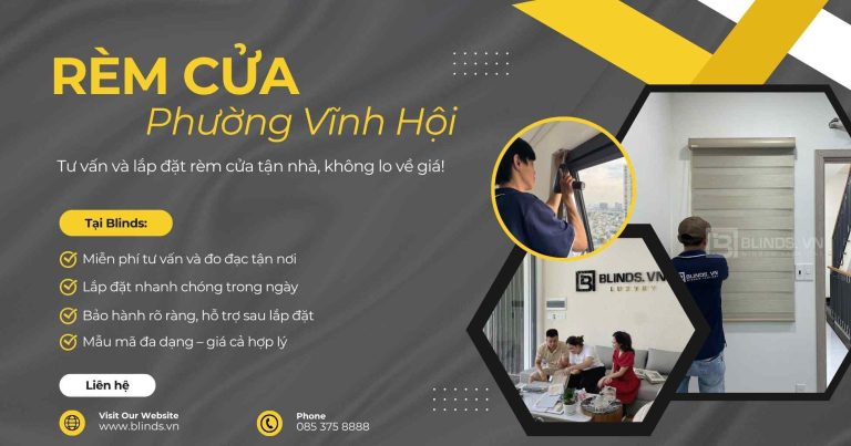 Rèm cửa phường Vĩnh Hội, Quận 4