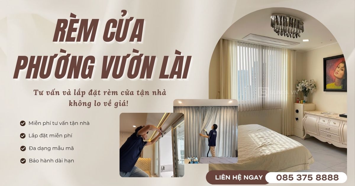 rèm cửa phường vườn lài quận 10
