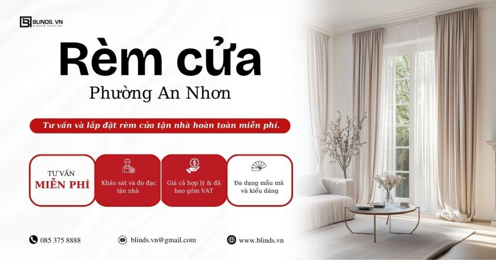 rèm cửa phường an nhơn