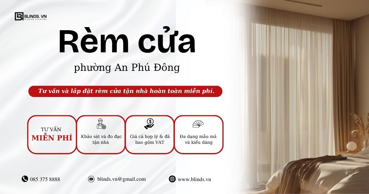 rèm cửa phường an phú đông quận 12