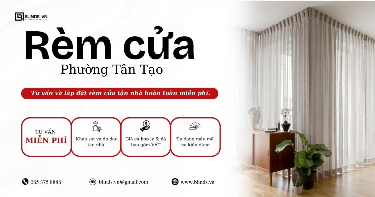 rèm cửa phường tân tạo
