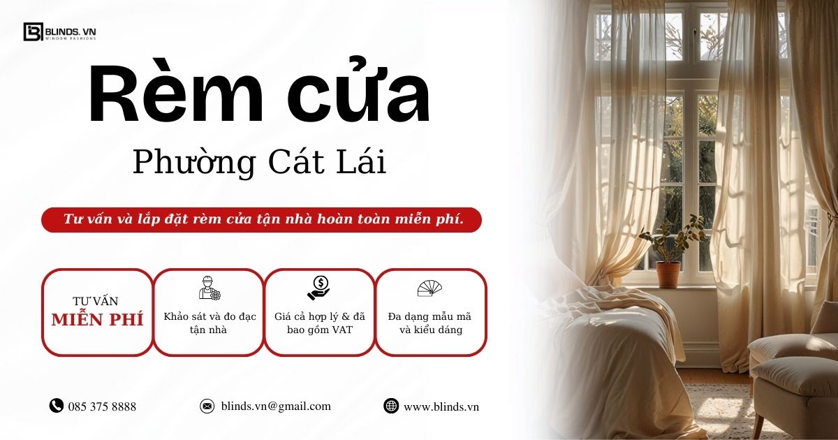 rèm cửa phường cát lái