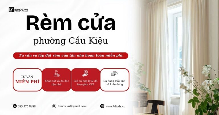 rèm cửa phường cầu kiệu