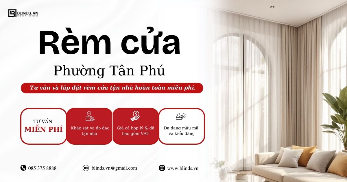 rèm cửa phường tân phú