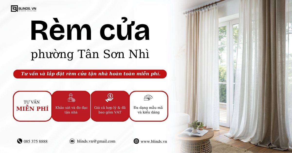 rèm cửa phường tân sơn nhì