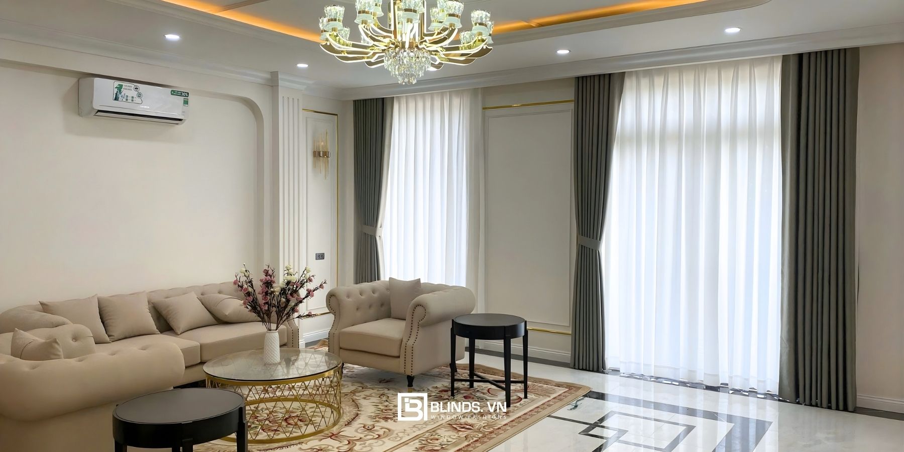 Khách sạn The Aurelia Grand Dalat 36 Rèm cửa Blinds tại khách sạn The Aurelia Grand 7