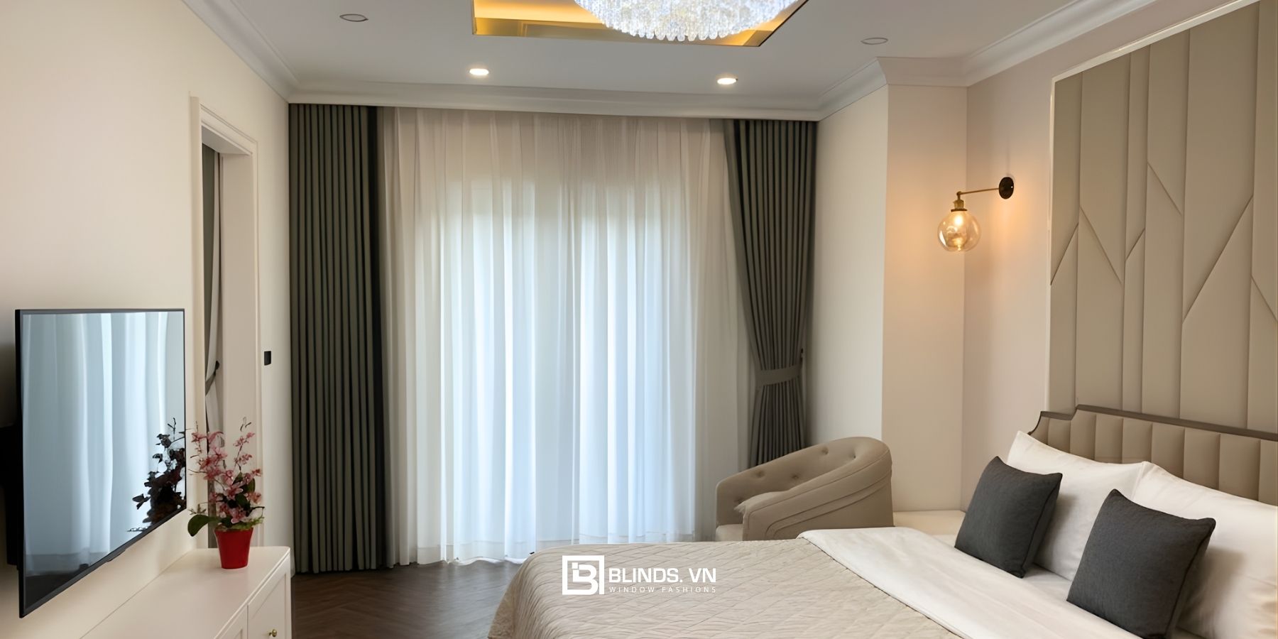 Khách sạn The Aurelia Grand Dalat 38 Rèm cửa Blinds tại khách sạn The Aurelia Grand 5