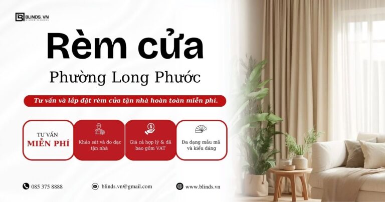 rèm cửa phường long phước