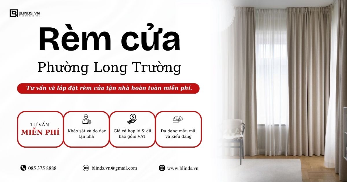 rèm cửa phường long trường