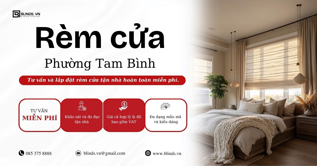 rèm cửa phường tam bình