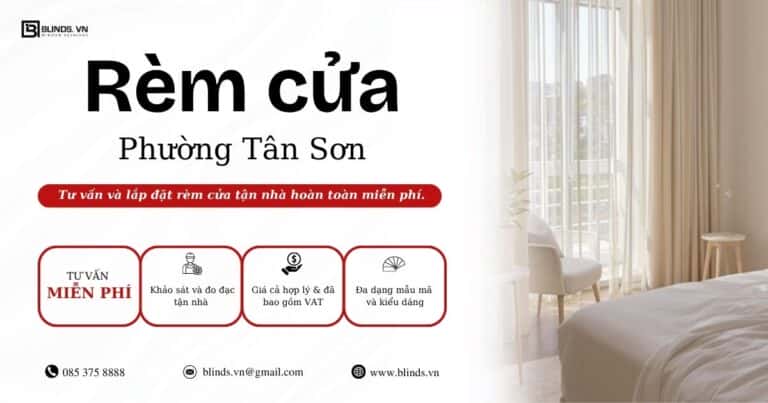 rèm cửa phường tân sơn