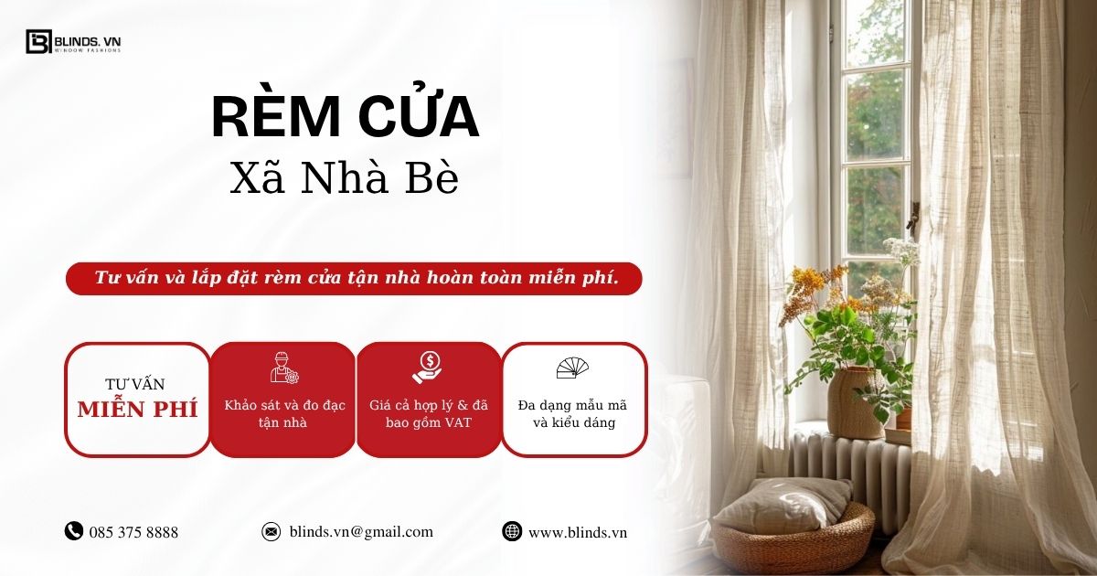 rèm cửa xã nhà bè