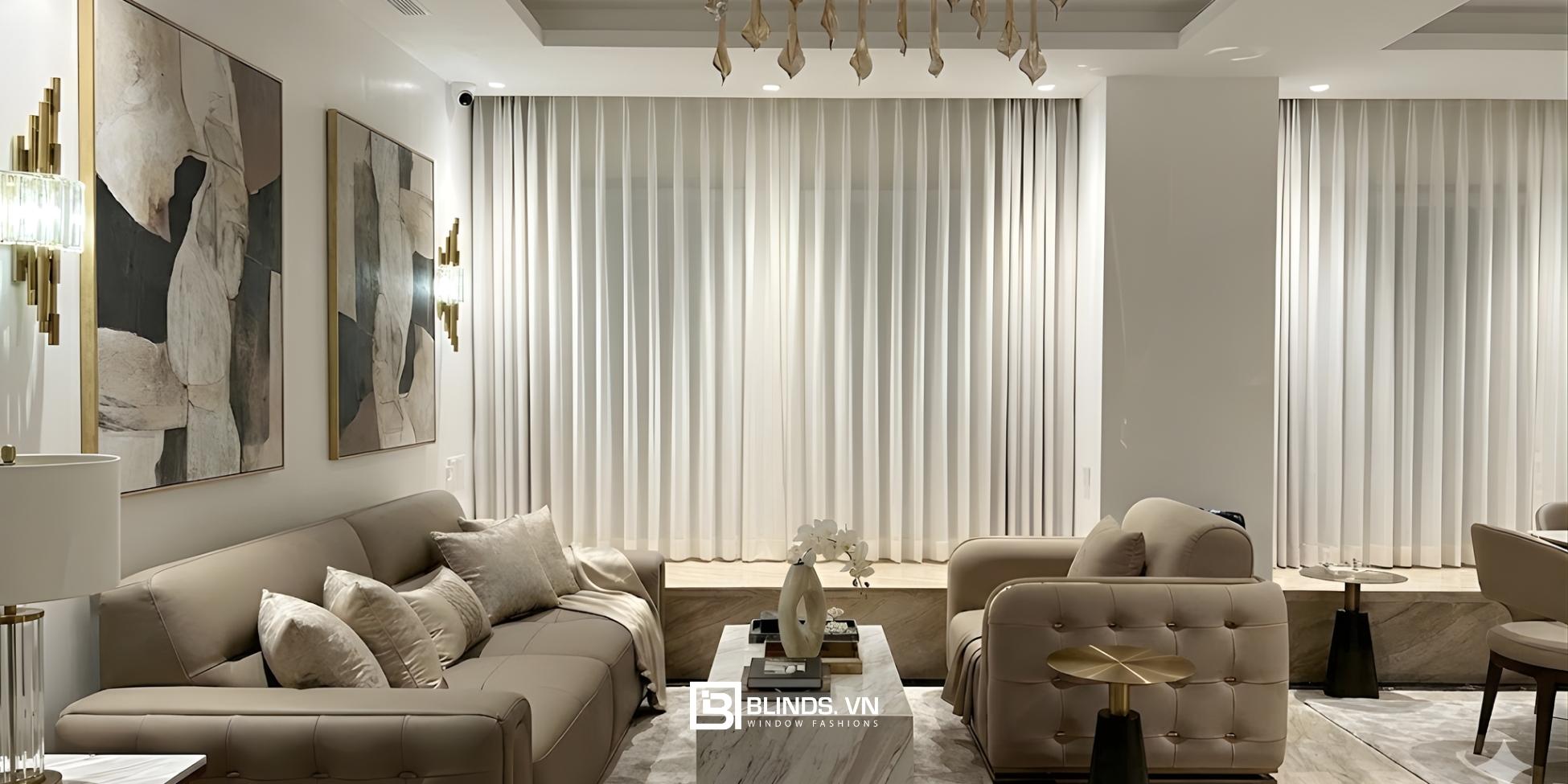 Cara River Park, Cần Thơ 1 Rèm cửa Blinds tại chung cư Cara River Park - Cần Thơ 1