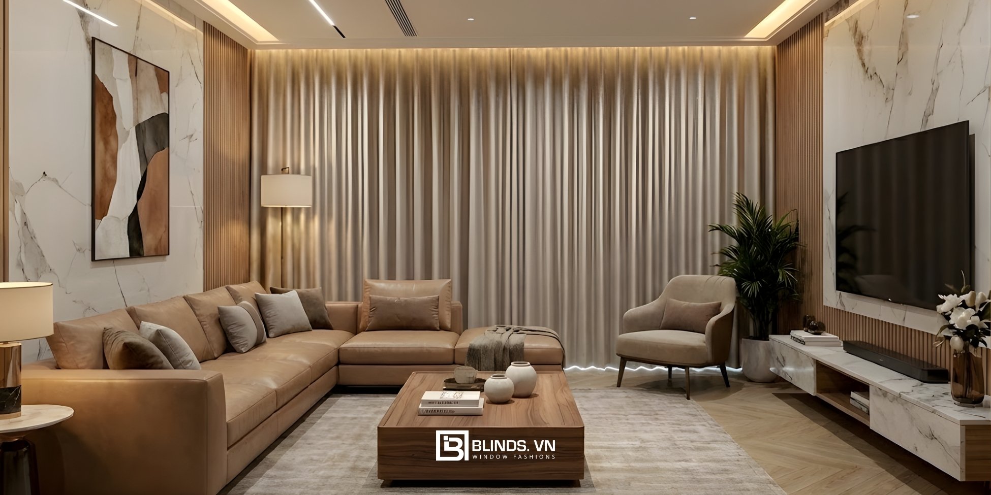 Luxury Park Views, Hà Nội 2 Rèm cửa Blinds tại chung cư Luxury Park Views - Hà Nội 2