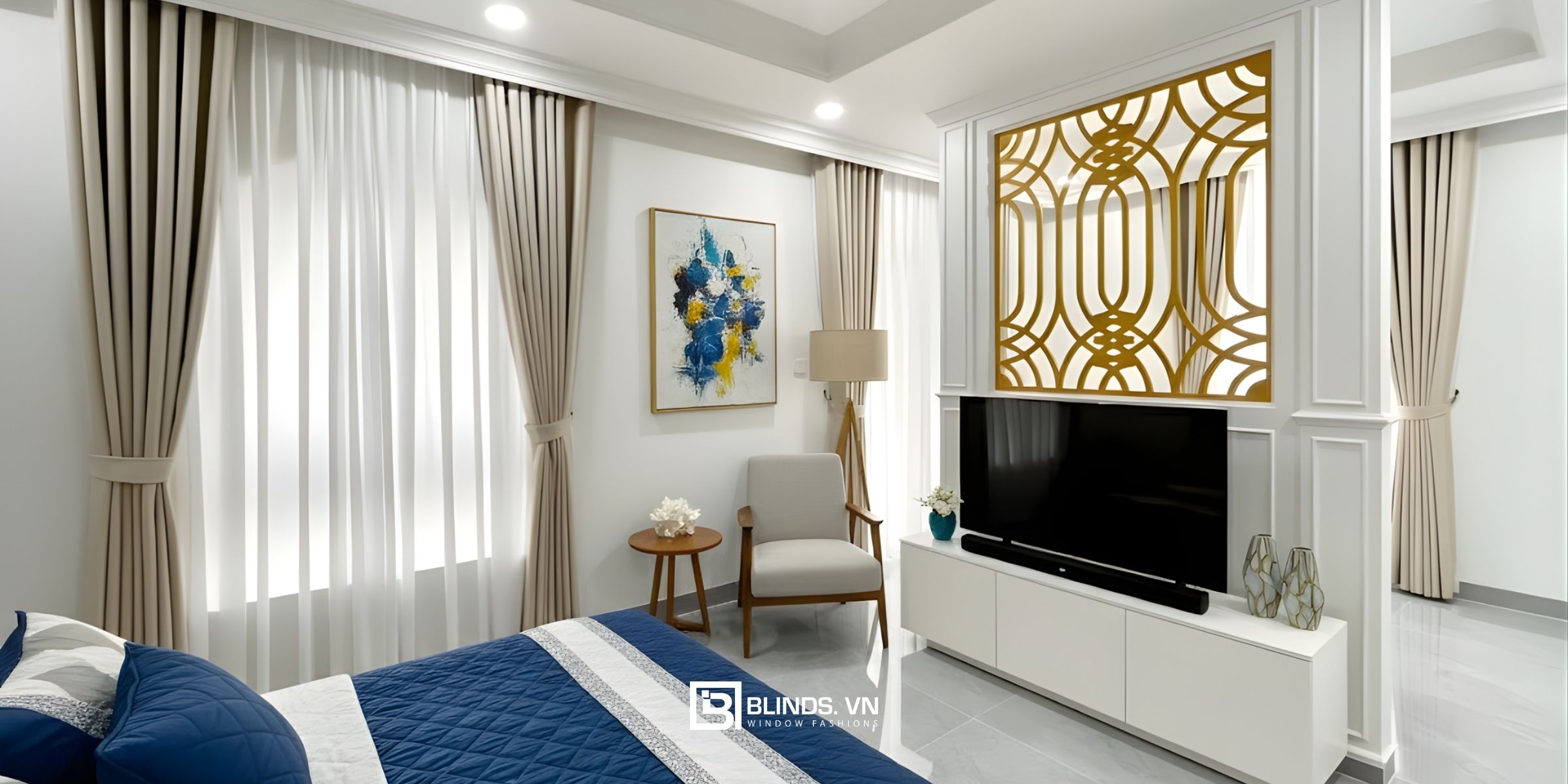 Biệt thự Đồng Nai 4 Rèm cửa Blinds tại Biệt thự Đồng Nai 4