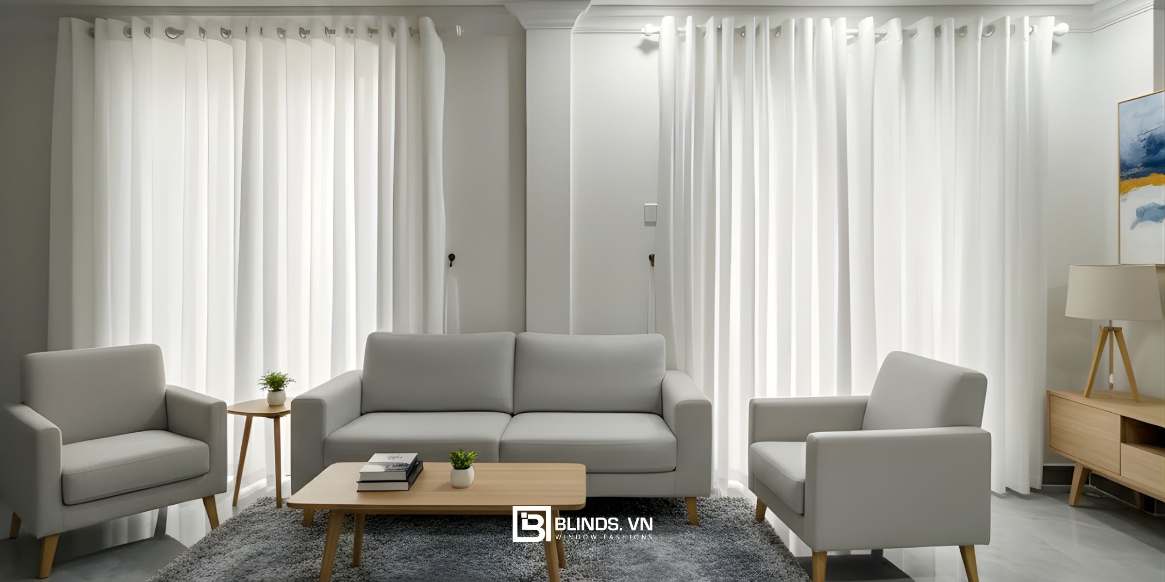 Biệt thự Đồng Nai 3 Rèm cửa Blinds tại Biệt thự Đồng Nai 3