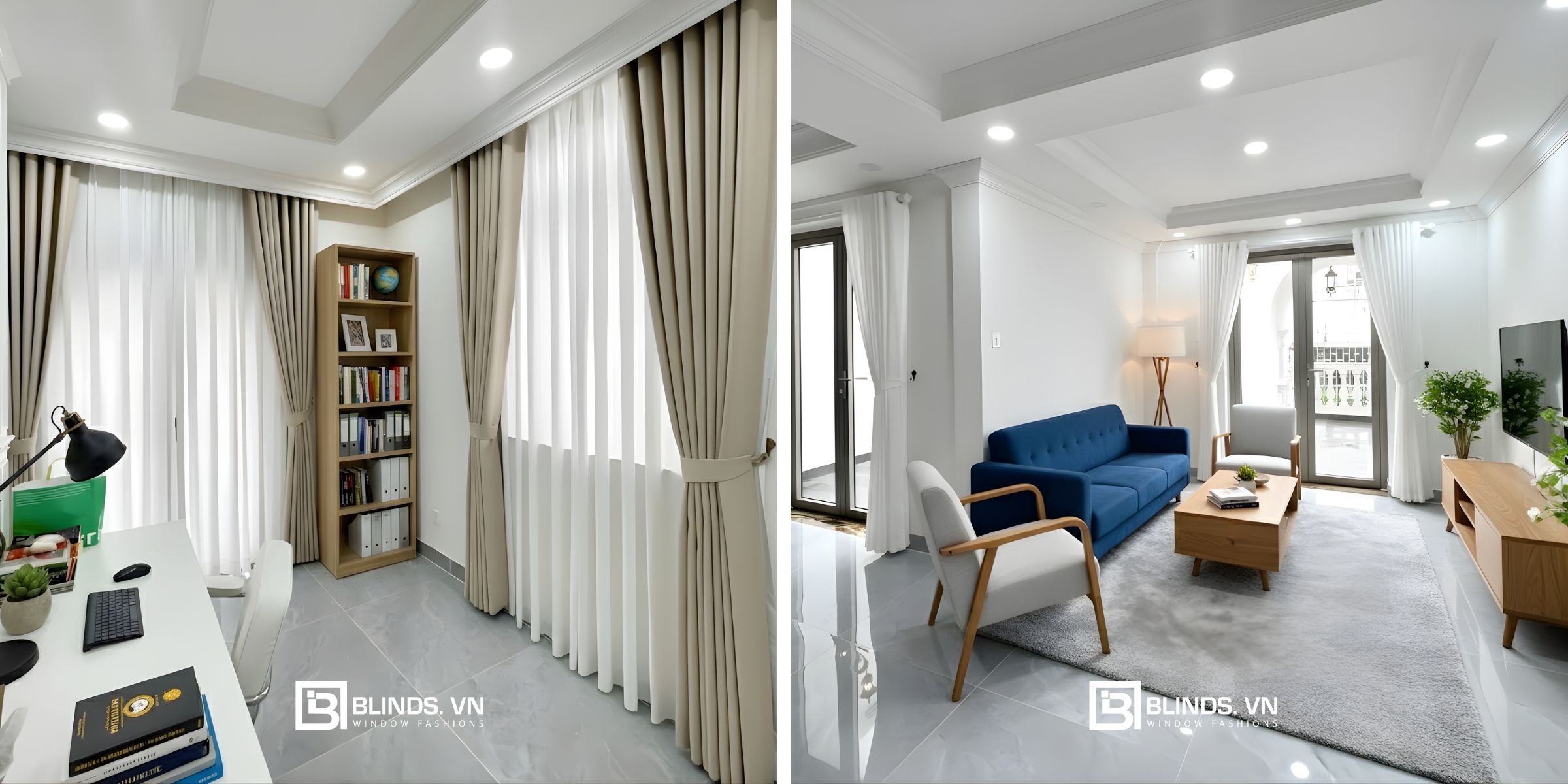 Biệt thự Đồng Nai 5 Rèm cửa Blinds tại Biệt thự Đồng Nai 5