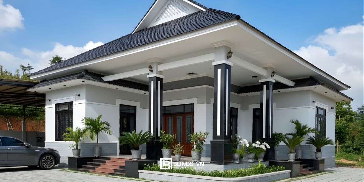 Biệt thự Tây Ninh 1 Rèm cửa Blinds tại Biệt thự Tây Ninh 1