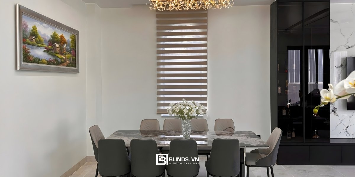 Rèm cửa Blinds tại biệt thự An Giang