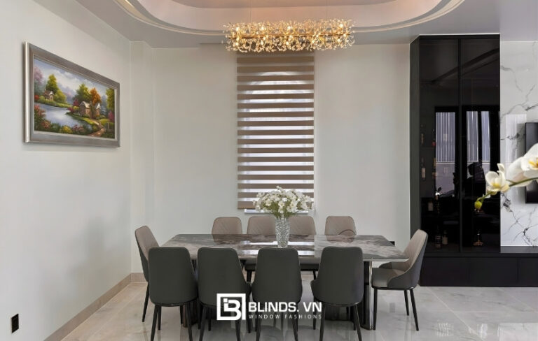 Rèm cửa Blinds tại biệt thự An Giang