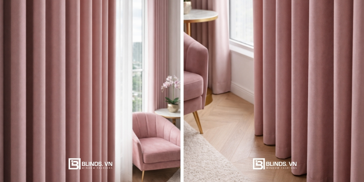Topaz Elite, Quận 8 2 Rèm cửa Blinds tại chung cư Topaz Elite Quận 8