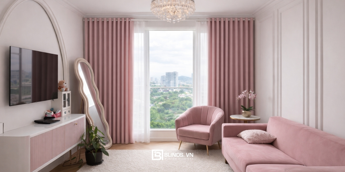 các loại vải may rèm cửa