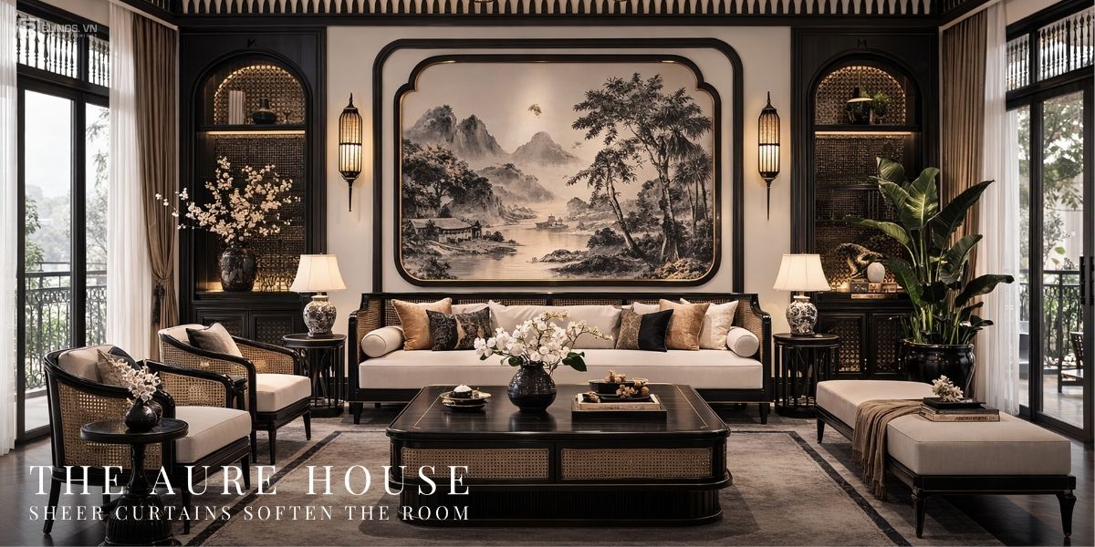 The Aure House 1 Rèm cửa Blinds tại dự án THE AURE HOUSE