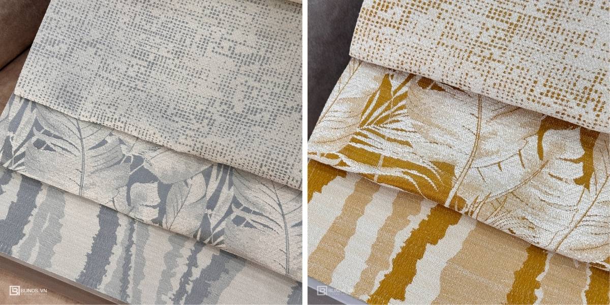 RÈM VẢI HIỆU ỨNG VÂN NỔI - Xu hướng rèm cửa 2026 nâng tầm chiều sâu không gian 3 Rèm vải hiệu ứng vân nổi - Xu hướng rèm cửa 2026