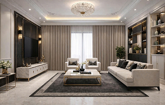 Rèm cửa Blinds tại dự án cao cấp Golden Elegance