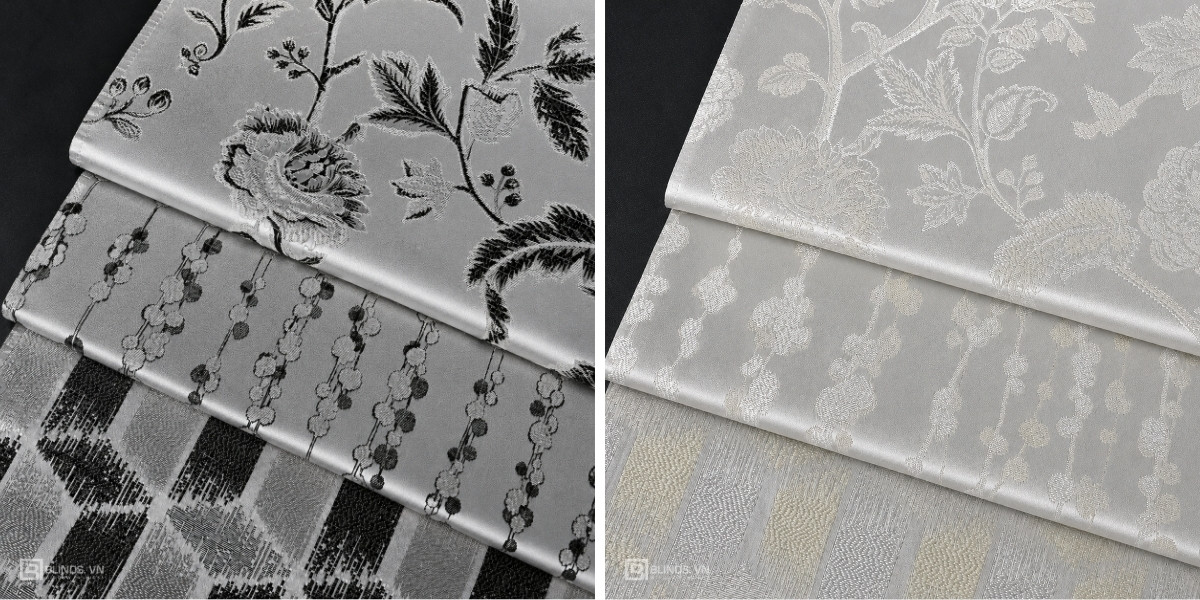 Top 4 mẫu rèm cửa Jacquard hot nhất 2026 – Vẻ đẹp cổ điển trong không gian hiện đại 2 rèm cửa